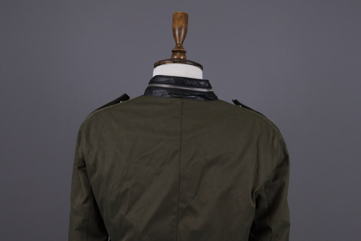 The Kooples Khaki Full Zip Multipockets Cargo Snap Jacket – Size XS