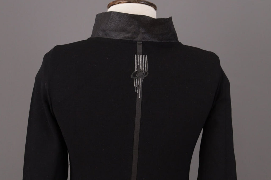 Cop Copine Nikko Robe Black 3/4 Sleeve A-Line Dress – Size 36 – Used