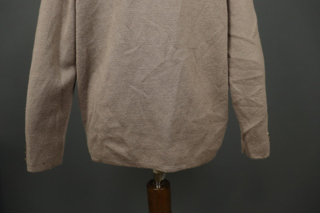 ZADIG & VOLTAIRE Brown Knitted V-Neck Long Sleeve Button Cardigan Sweater M/L