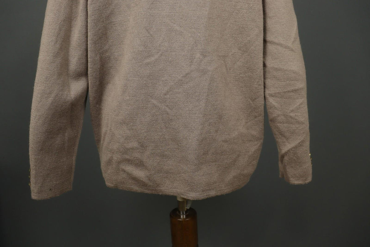 ZADIG & VOLTAIRE Brown Knitted V-Neck Long Sleeve Button Cardigan Sweater M/L