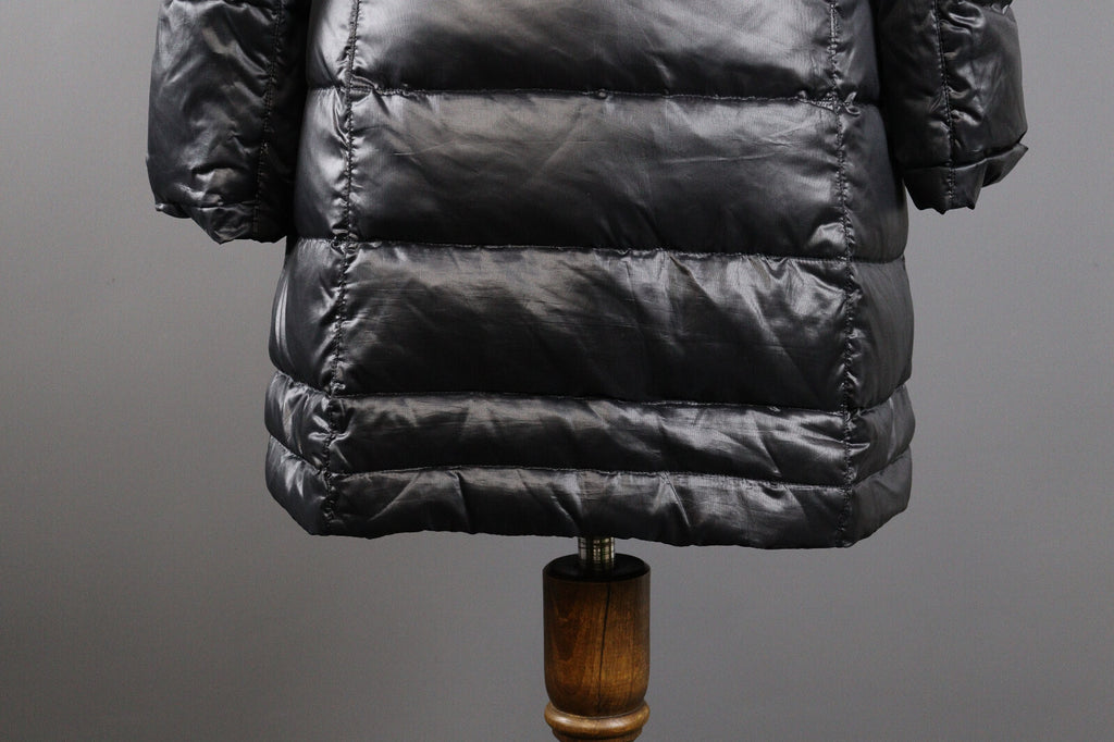Romeo Gigli Full Zip Quilted Belted Puffer Down Overcoat Jacket – Women's L