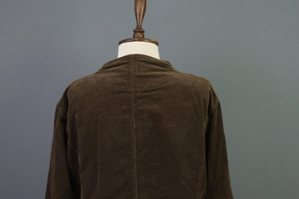 OSKA Slim Fit Brown Corduroy Blazer Jacket – Size 2