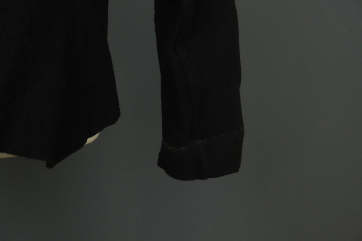 OSKA Black Long Sleeve Shawl Collar Casual One Button Blazer Jacket – Size 2