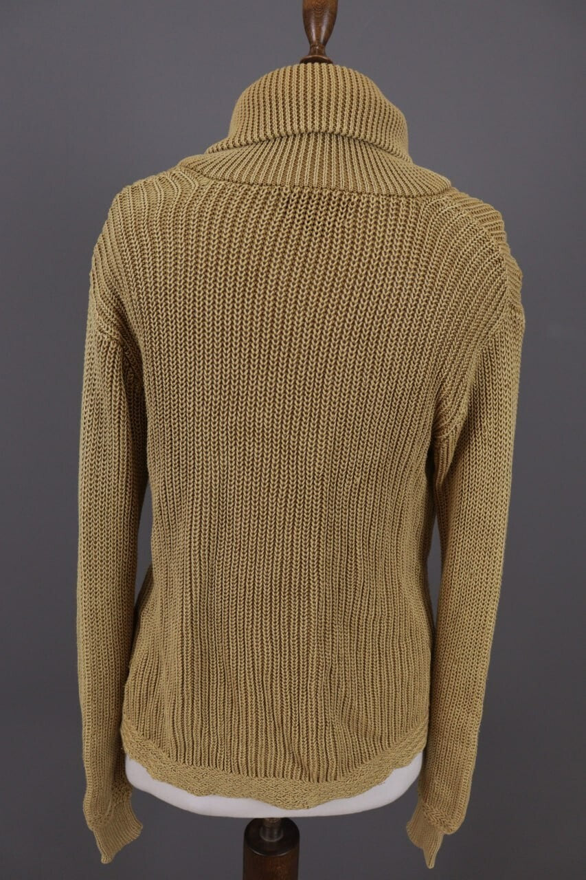 Polo Jeans Company Ralph Lauren Brown Open Knit Cardigan Jacket – Size S