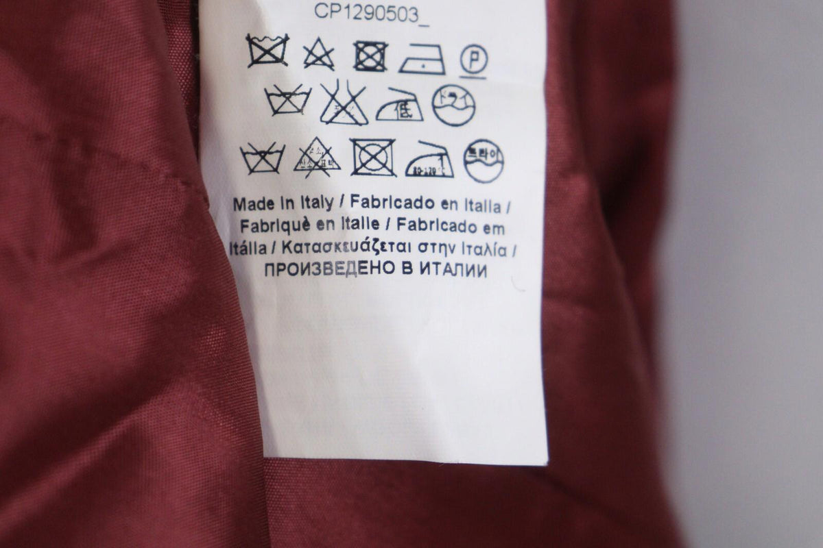 LOVE MOSCHINO Red Long Sleeve Three Button Coat Blazer – Size US 6
