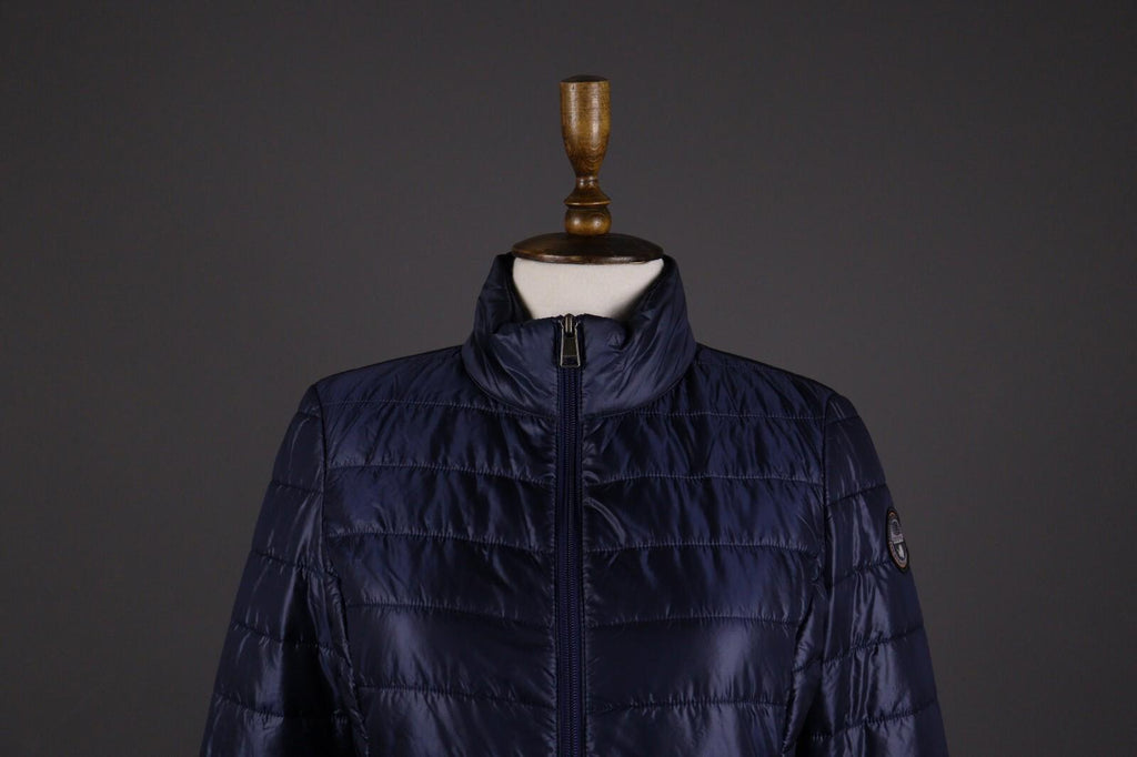 NAPAPIJRI Blue Full Zip Puffer Quilted Jacket – Size S