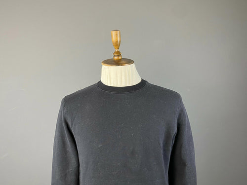 ACNE STUDIOS Black Crew Neck Sweatshirt Sweater – Size S