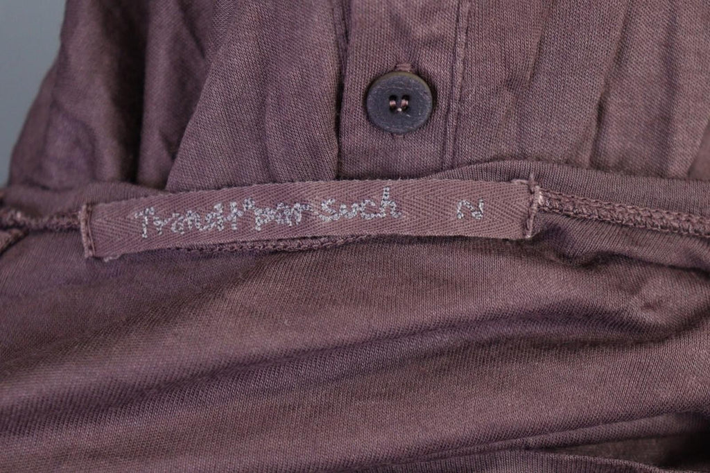 TRANSIT PAR SUCH Brown Button Back Long Sleeve Shirt Tunic – Size 2