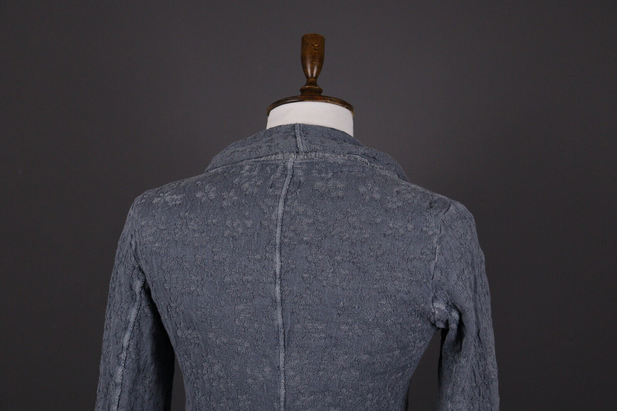 Transit Par Such 530 Gray Long Sleeve Linen Blend Dress – Size 5
