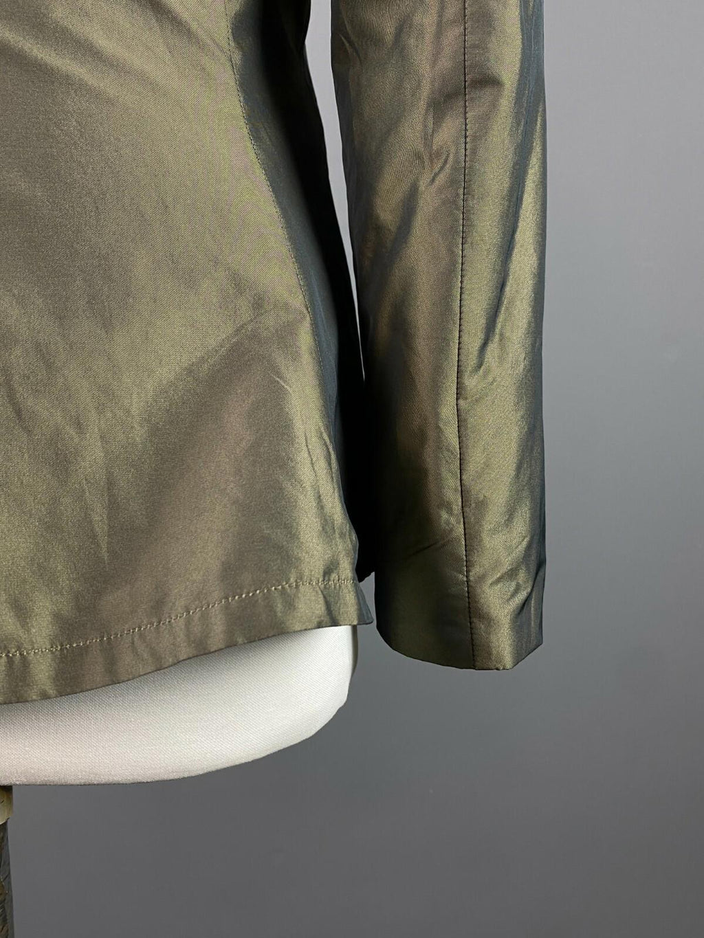 ELEMENTE CLEMENTE Khaki Button Down Blazer Jacket – Women's 1
