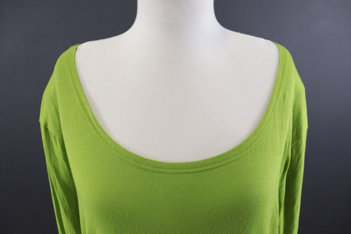 Gudrun Sjoden Green Boat Beck Long Sleeve Pullover Blouse – Size XXL