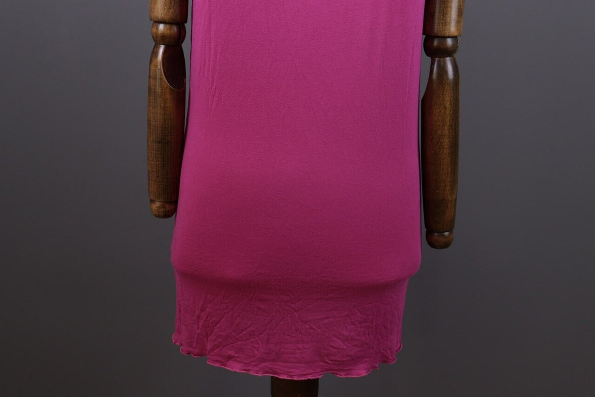 Gudrun Sjoden Pink Bodycon Sleeveless Tunic Blouson Dress – Size M – Used