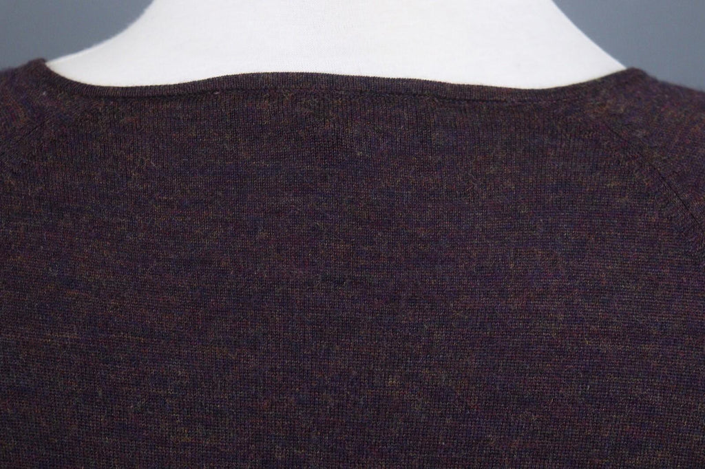 VTG ISABEL MARANT ETOILE Purple Tight Knit Wool Button Front Knit Sweater – Size 2