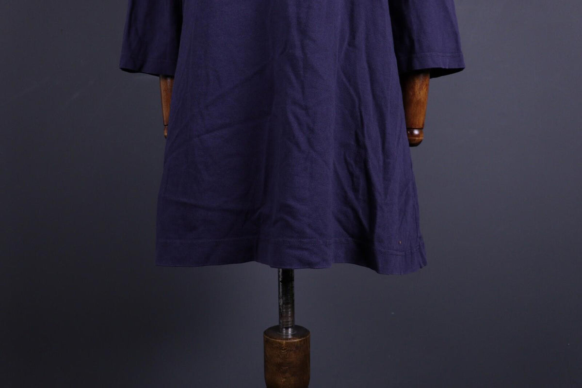 GUDRUN SJODEN Blue Long Short Sleeve Top Shirt Tunic – Size M