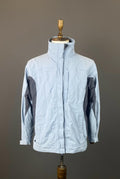MAMMUT DRY TECH Waterproof Blue Nylon Full Zip High Neck Ski Jacket – Size L