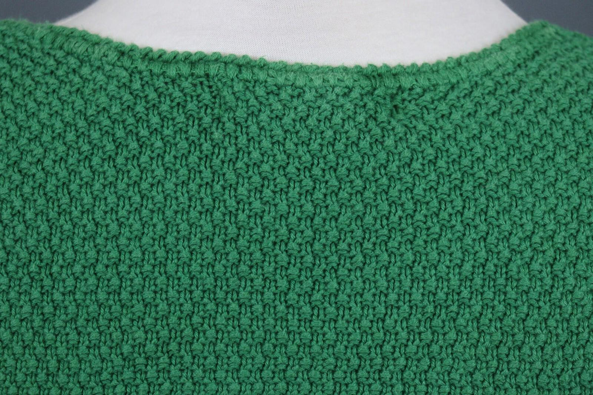 GUDRUN SJODEN Green Long Sleeve Round Neck Pullover Knit Sweater – Size M – Used