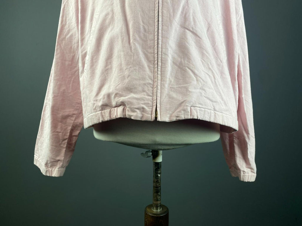 POLO RALPH LAUREN Pink Cotton Full Zip Long Sleeve Jacket – Size XL