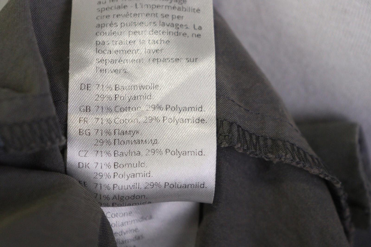 OSKA Gray Long Sleeve Full Zip Collared Pockets Oversized Jacket – Size 1