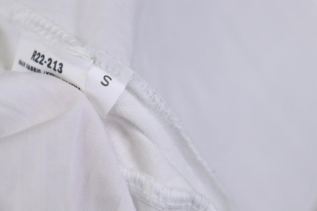 OZAI N KU White Cotton Round Neck Short Sleeve High Low Tee Shirt Dress – Size S – Used