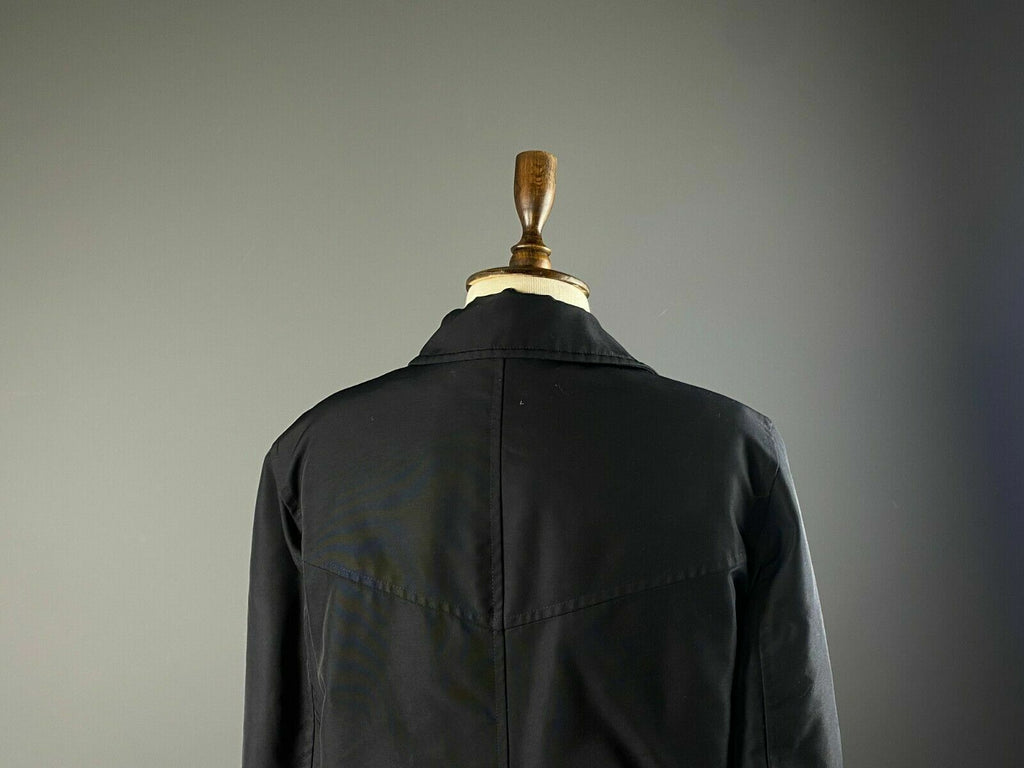 Weekend Max Mara Black Full Zip Nylon Coat Jacket – Women's 38