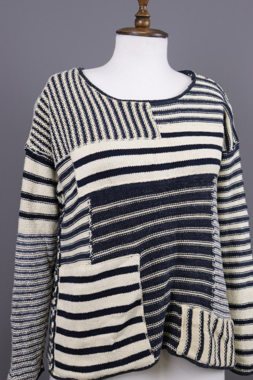 Denim & Supply Ralph Lauren Linen Lagenlook Oversized Knit Sweater – Size M