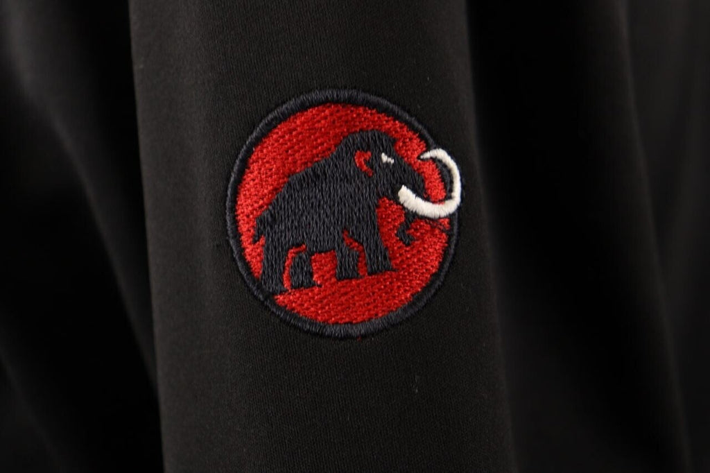 Mammut Black Full Zip Windstopper Soft Shell Jacket – Size M