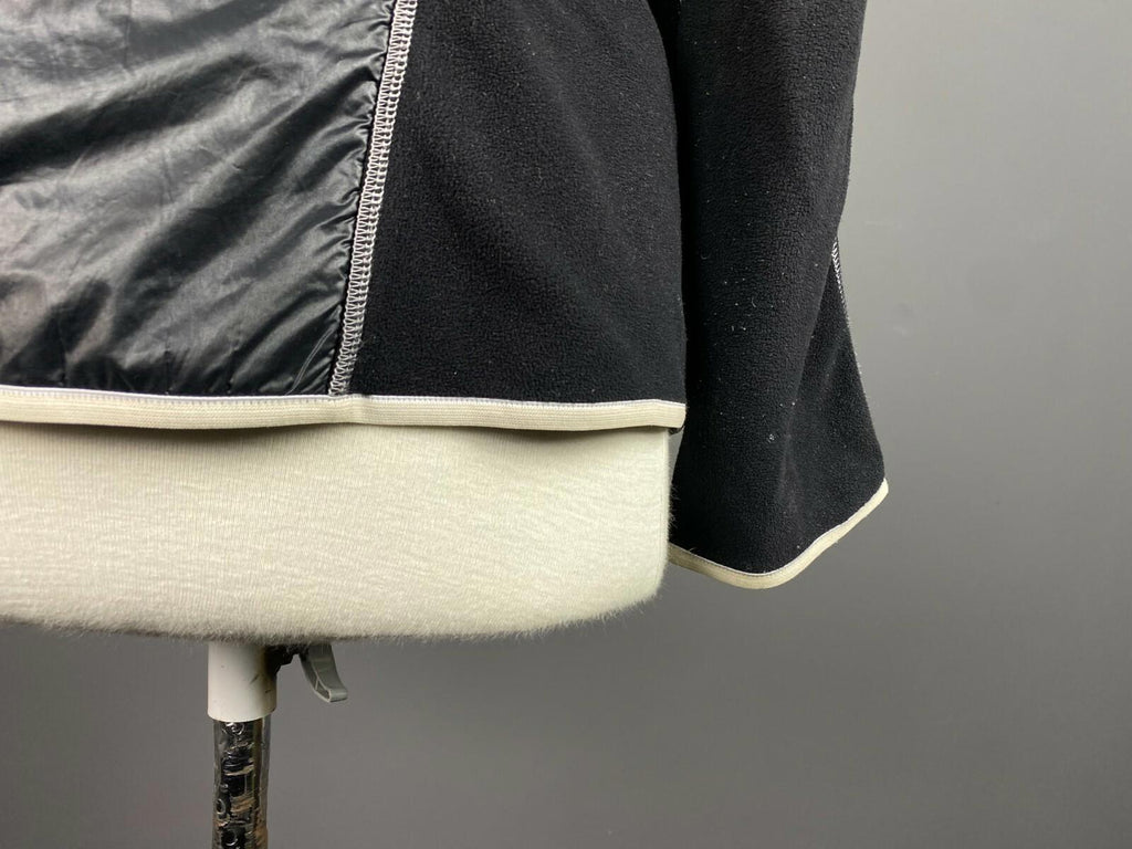 Woman SPORTALM Black Full Zip High Neck Flecce Jacket – Size 40