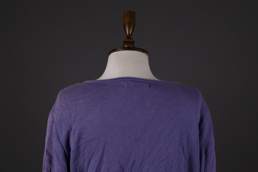 Gudrun Sjoden Blue Knit Cardigan Sweater – Size L
