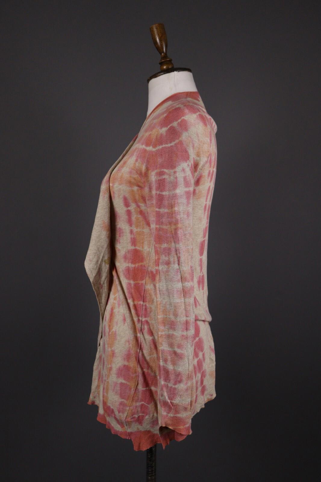 ZADIG & VOLTAIRE Colorful Abstract Knit Wrap Cardigan Sweater – Size S
