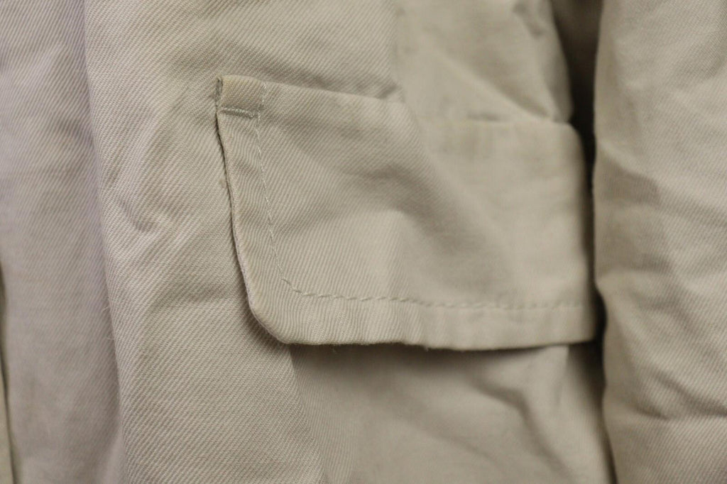 'S MAX MARA White Cotton Ramie Overcoat Coat Jacket – Size 12