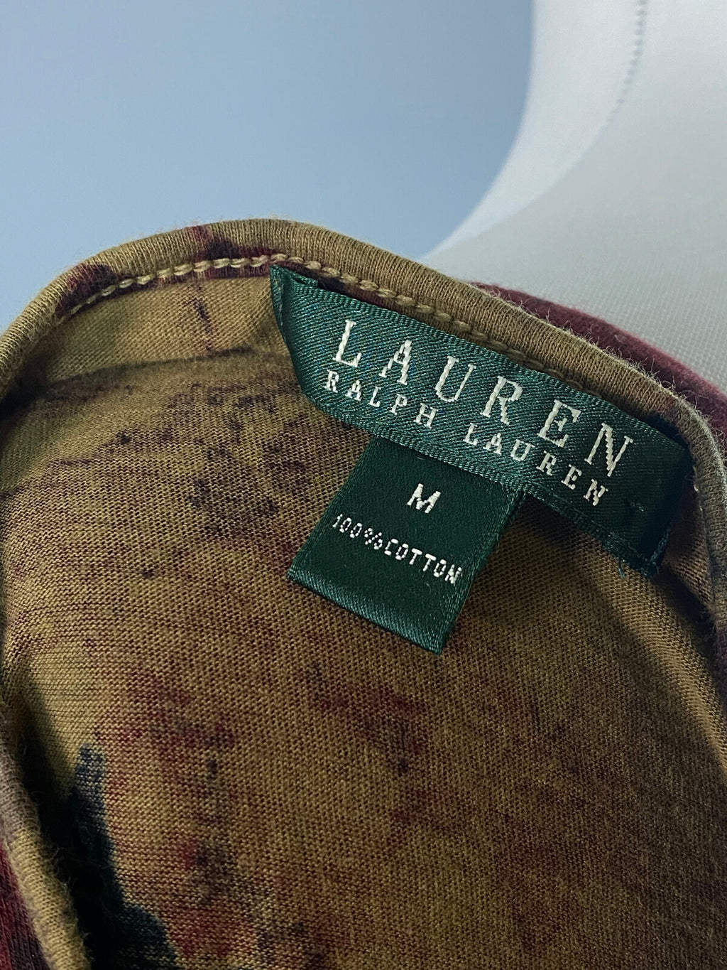 Lauren Ralph Lauren Multicolor Floral Button Long Sleeve Sweater – Women's M
