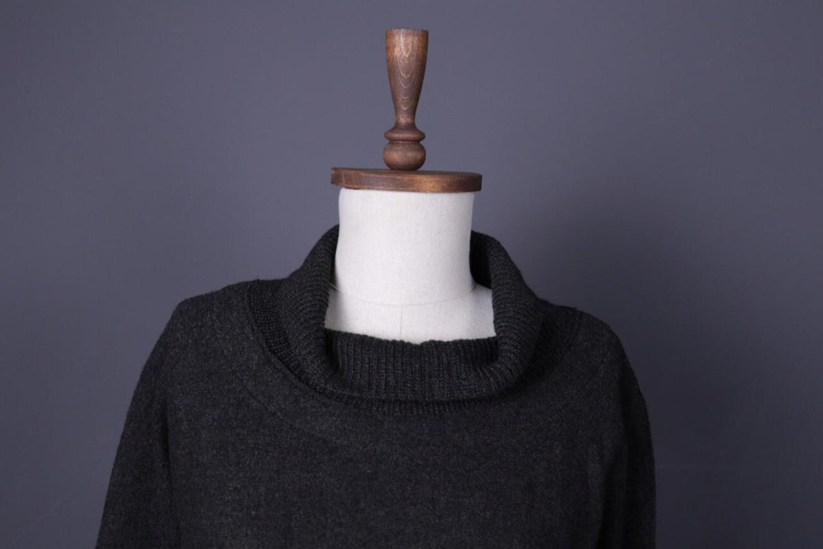OSKA Wool Lagenlook Relaxed Cowl Neck Knit Sweater – Size 2