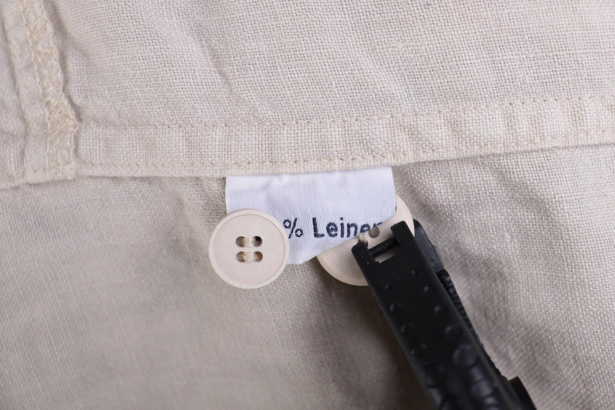 OSKA Ivory Linen Lagenlook Lightweight Blazer Jacket – Size 5