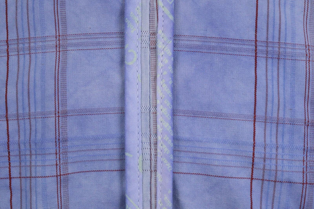 BNWT GALLIANO Blue Check Three Button Blazer Jacket – Size 26 / 40