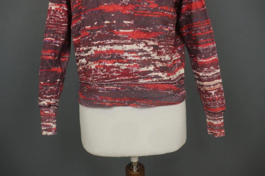 ISABEL MARANT POUR H&M Multi Space Dye Raglan Sleeve Pullover Sweater – Size 34