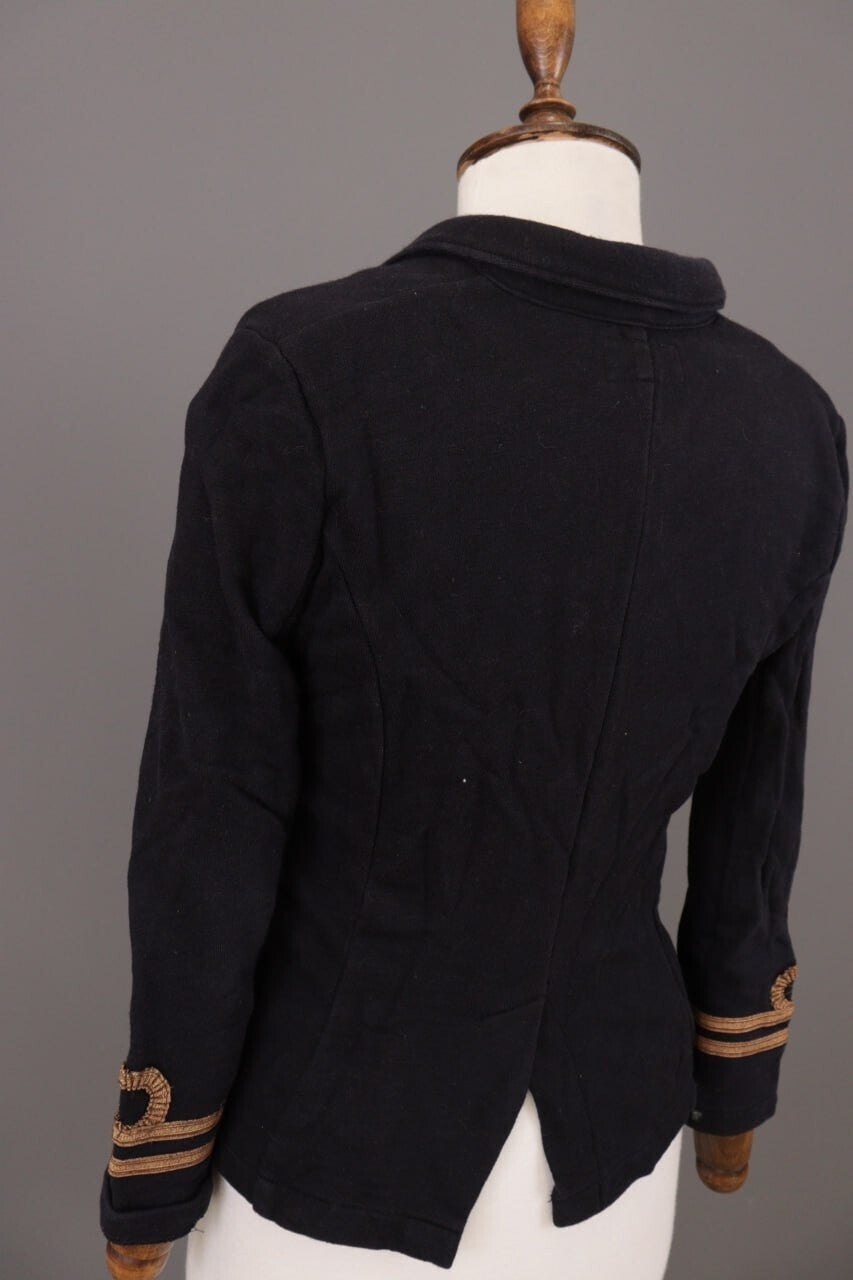 Denim & Supply Ralph Lauren Blue Double Breasted Yachting Military Jacket – Size S