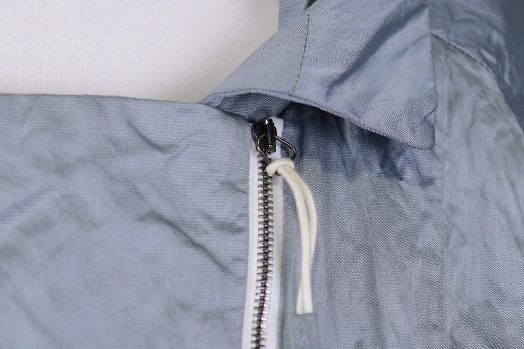 ANNETTE GORTZ Gray Collared Long Sleeve Full Zip Windbreaker Rain Coat – Size 42