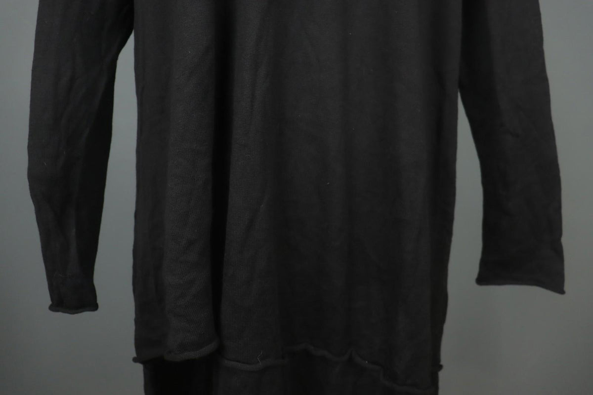 Barbara Speer Black Long Sleeve Round Neck Casual Pullover Shift Dress – Size L