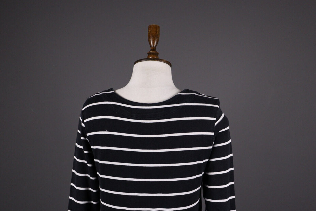 Marimekko Pikapika Multicolor Stripe Long Sleeve Knit Sweater Dress – Size S