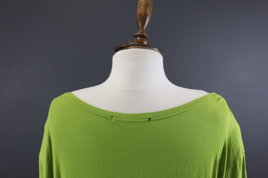 Gudrun Sjoden Green Boat Beck Long Sleeve Pullover Blouse – Size XXL