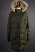Lauren Ralph Lauren Khaki Down Faux Fur Parka Jacket – Size XL