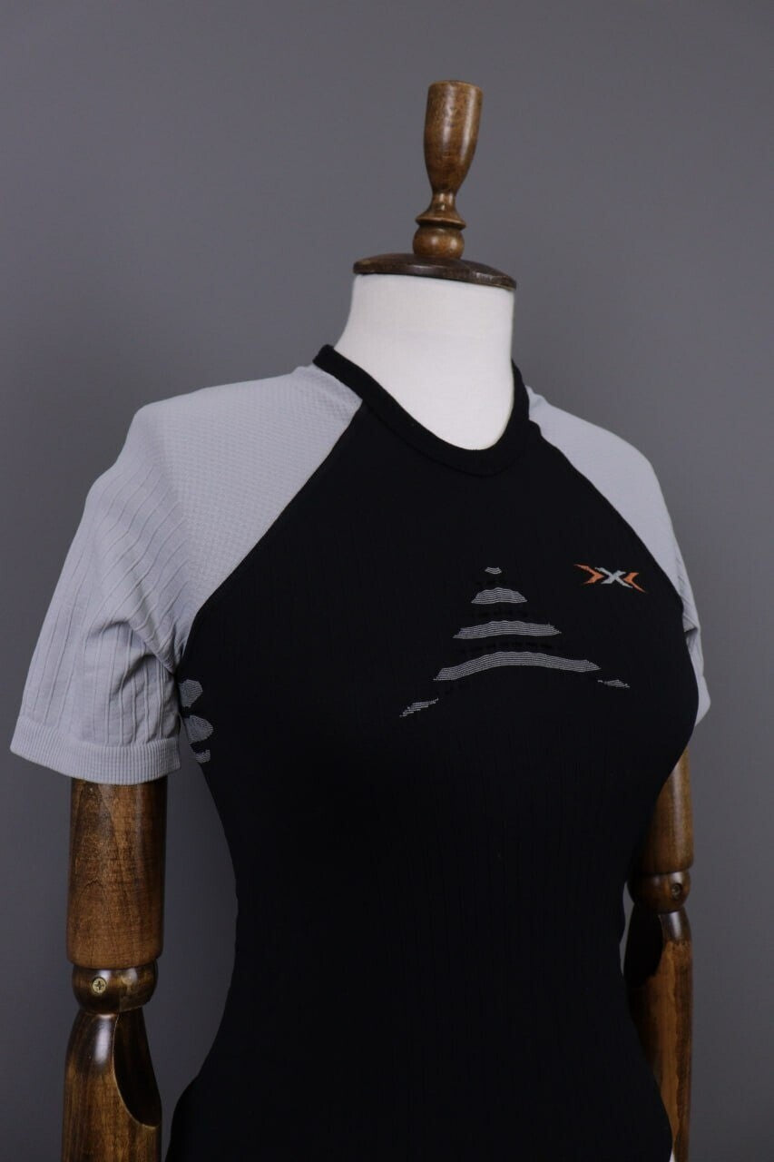 X-Bionic Energizer Black Short Sleeve Top Base Layer – Size XS