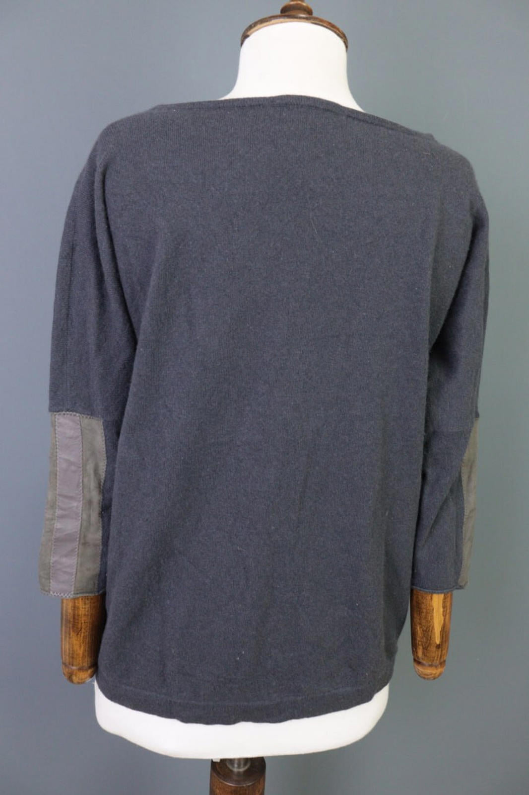 FABIANA FILIPPI Gray Cashmere Knit Sweater – Size S