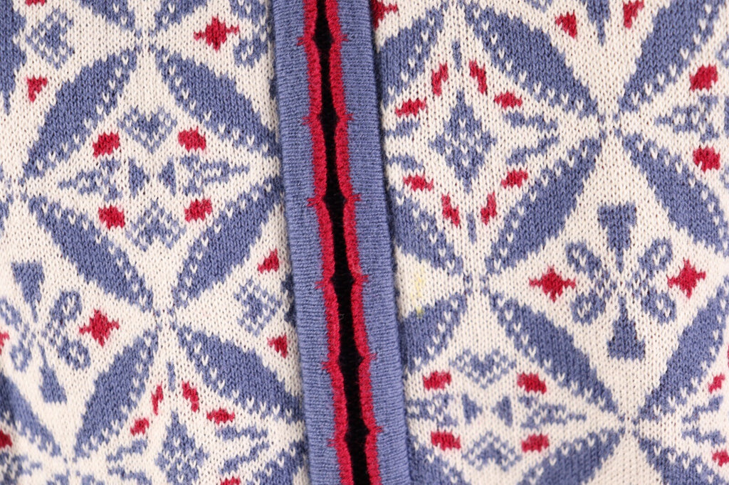 Deerberg by Oska Multicolor Full Zip Hooded Long Cardigan Sweater – Size L