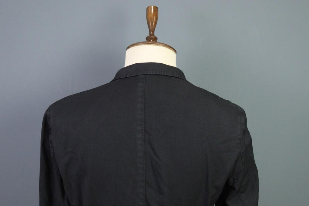 BOGLIOLI Black Wool Formal Notch Lapel Single Breasted Blazer K Jacket – Size 50