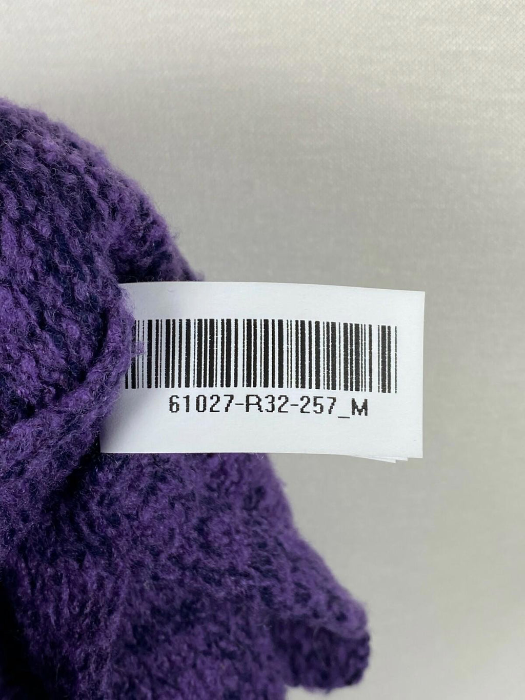 GRIZAS Purple Wool Button Down 3/4 Sleeve Cardigan Sweater – Size M