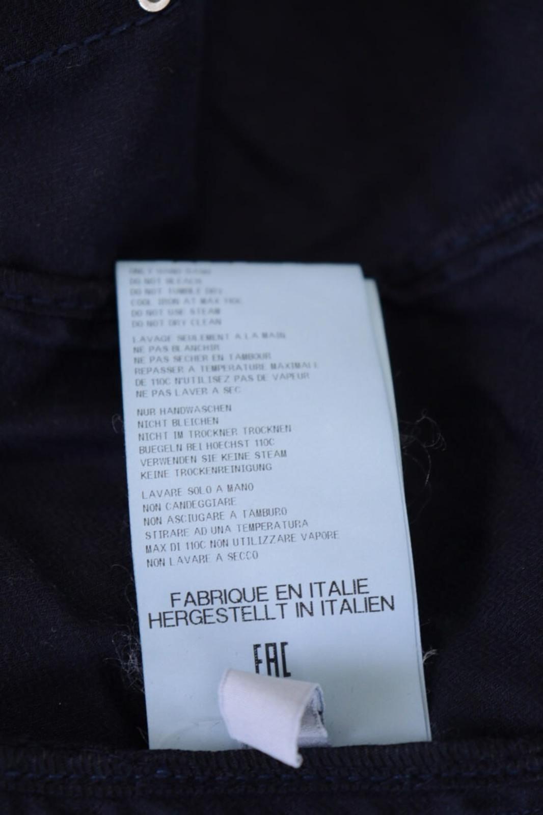 HIGH USE Jacket Navy Blue Denim Double Breasted Lightweight – Size US 6