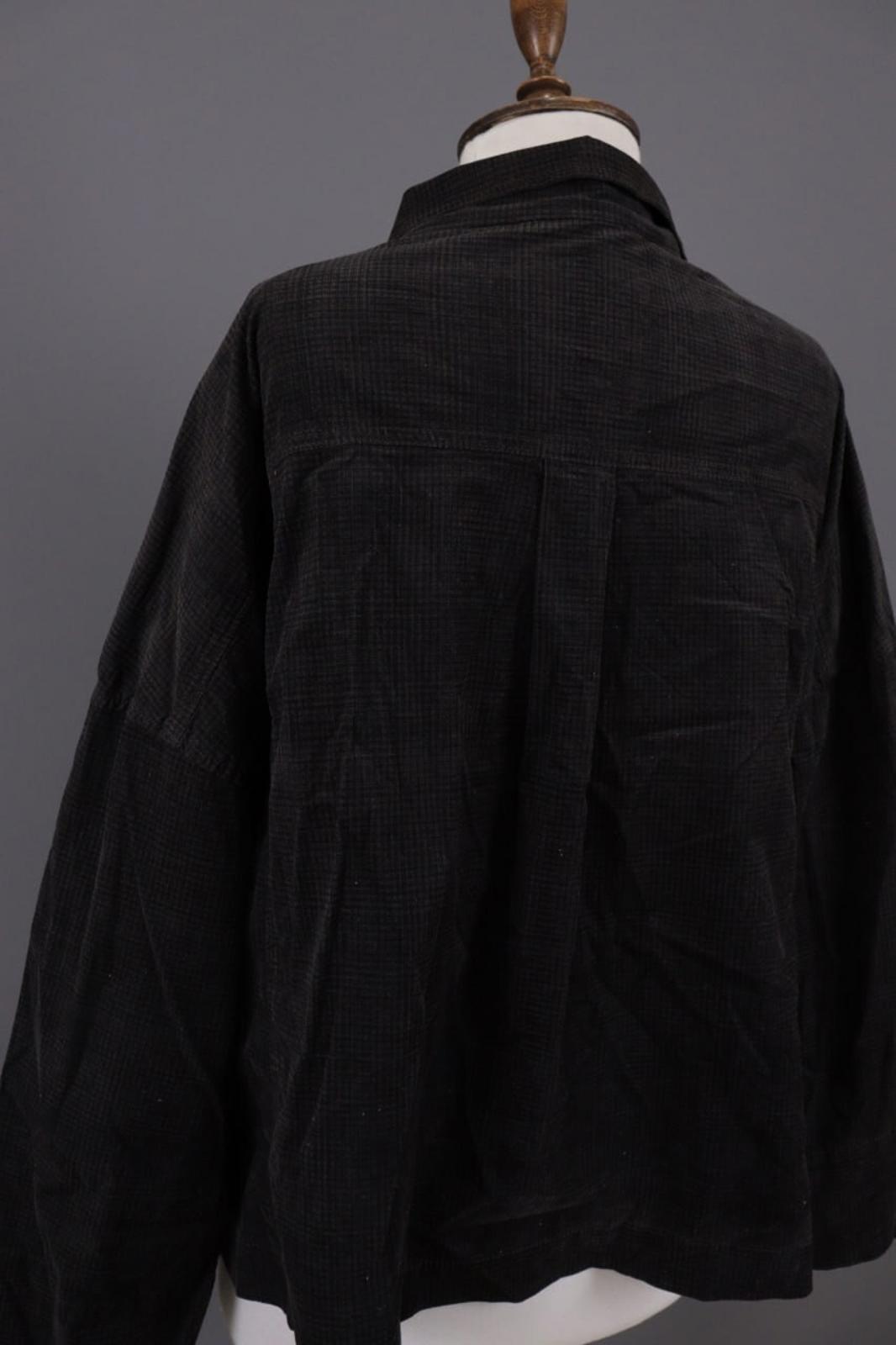OSKA Brown Check Lagenlook Designer Relaxed Blazer Jacket – Size 3