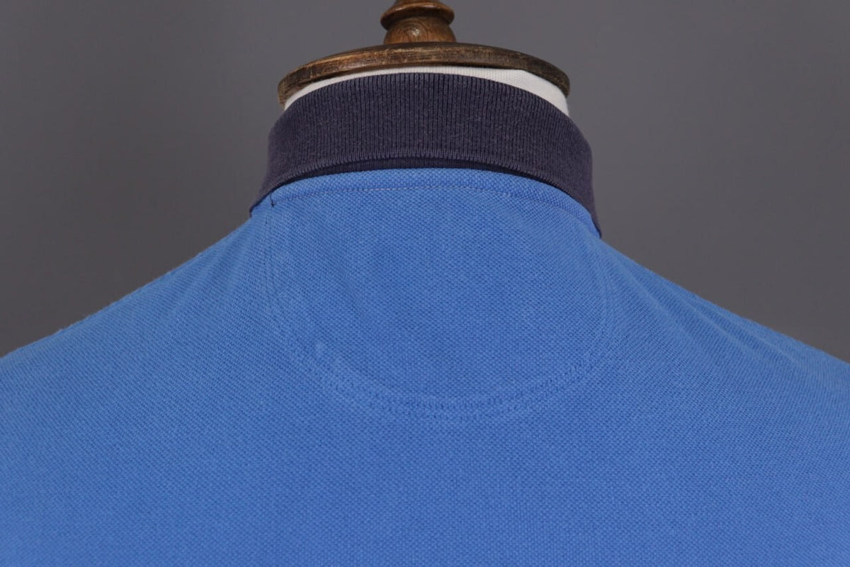 Hackett London Classic Fit GB Gray Summer #3 Short Sleeve Polo Shirt – Size M – Used