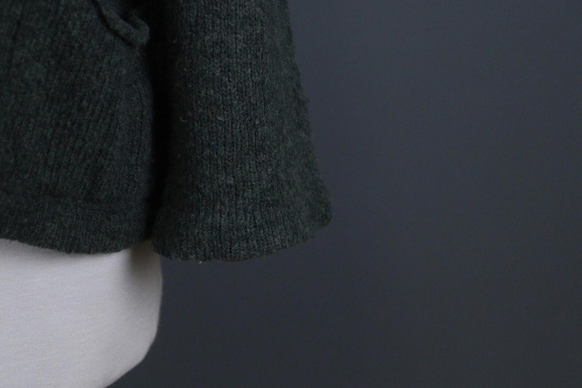 GRIZAS Gray Knit Lagenlook Designer Pullover Sweater – Size L